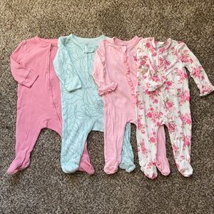 Mixed Lot of Infant Sleepers 6 month